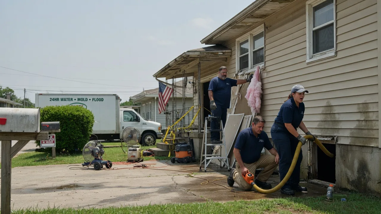 Water Damage Repair in Chatham, MS near me